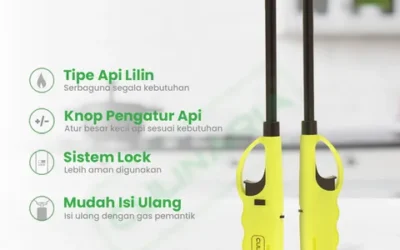 Jual Korek Gas Panjang Serbaguna